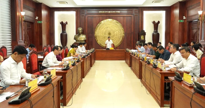 Hội nghị Ban Thường vụ Tỉnh ủy lần thứ 5