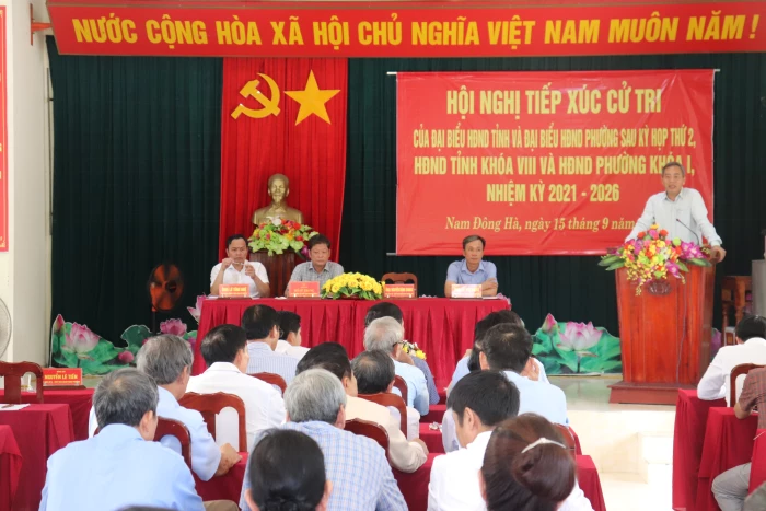 Đại biểu HĐND tỉnh tiếp xúc cử tri sau kỳ họp thứ 2, HĐND tỉnh khóa VIII