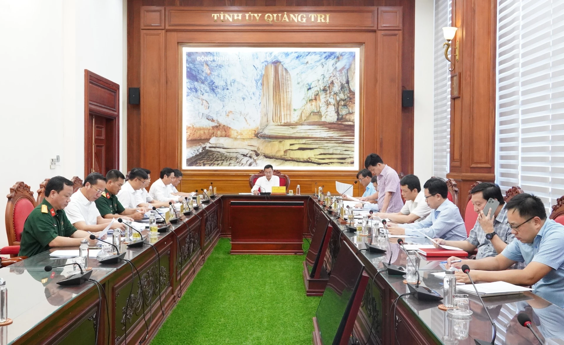 Toàn cảnh buổi làm việc - Ảnh: Quốc Việt