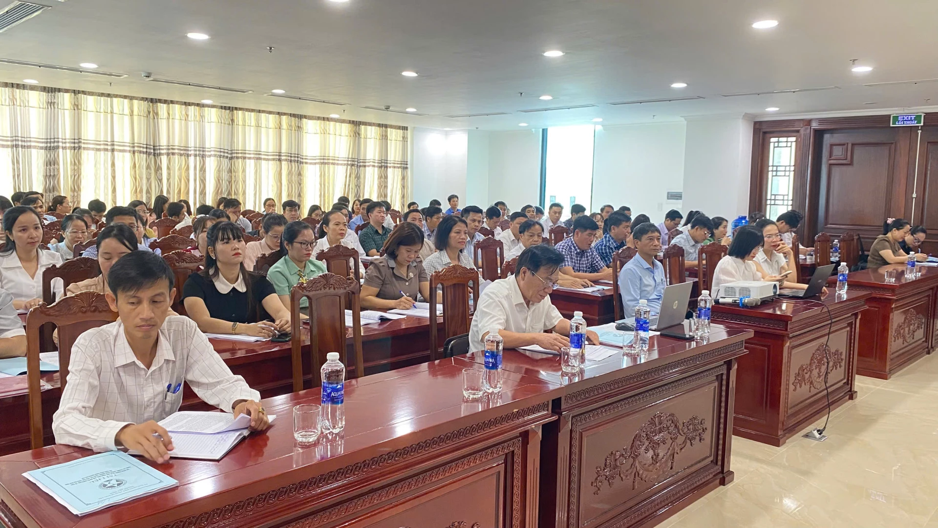 Quang cảnh hội nghị tập huấn - Ảnh: MT