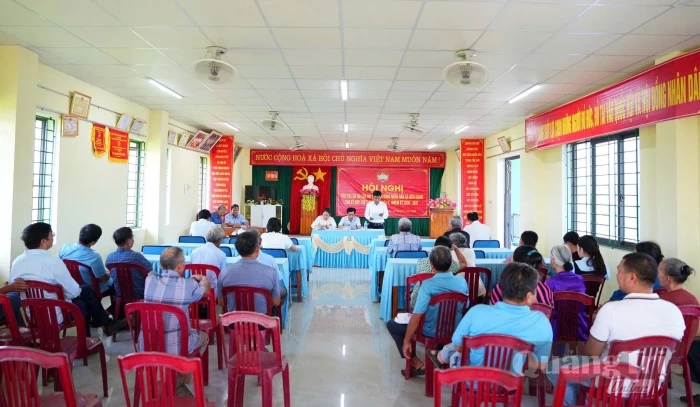 Lắng nghe ý kiến cử tri
