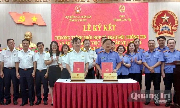 Phối hợp trao đổi thông tin và xử lý các vụ việc trong lĩnh vực thuế