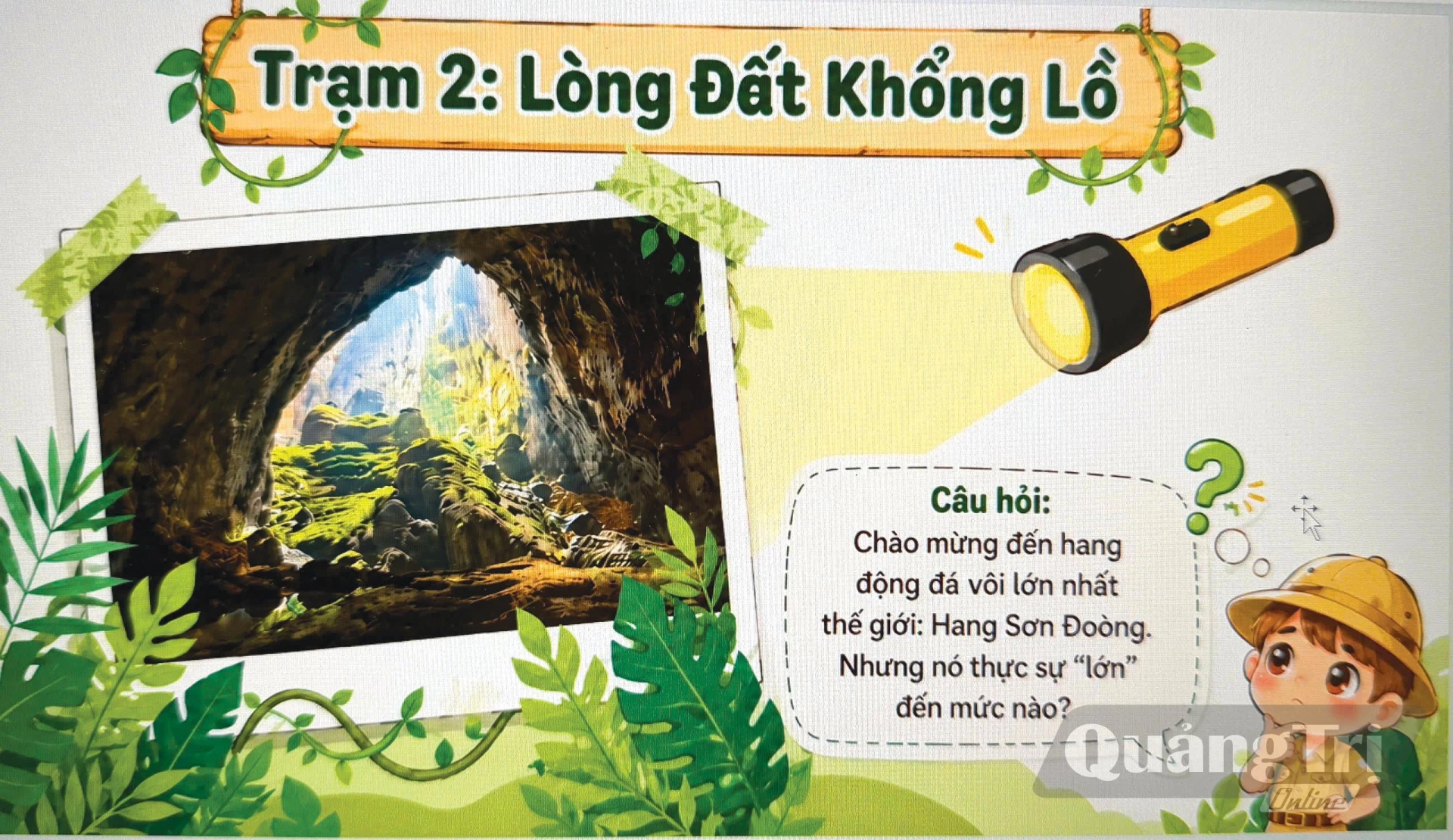Những hình ảnh minh họa được tạo ra từ trí tuệ nhân tạo góp phần làm cho bài giảng trở nên sinh động - Ảnh: Nh.V