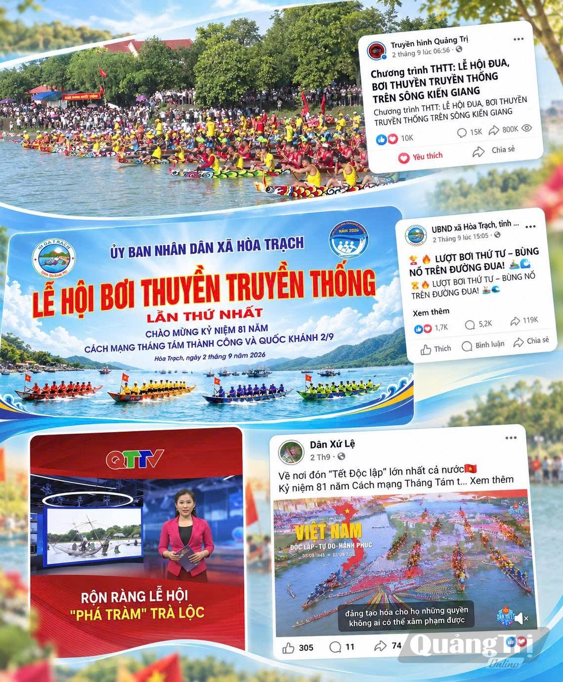 Một không gian lễ hội sôi động trên... nền tảng số! - Ảnh: M.N