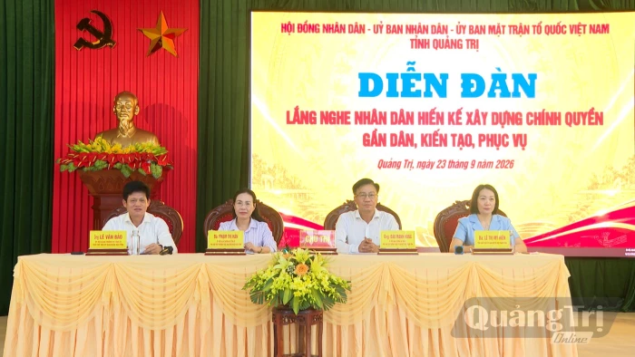 Lắng nghe Nhân dân hiến kế xây dựng chính quyền gần dân, kiến tạo, phục vụ