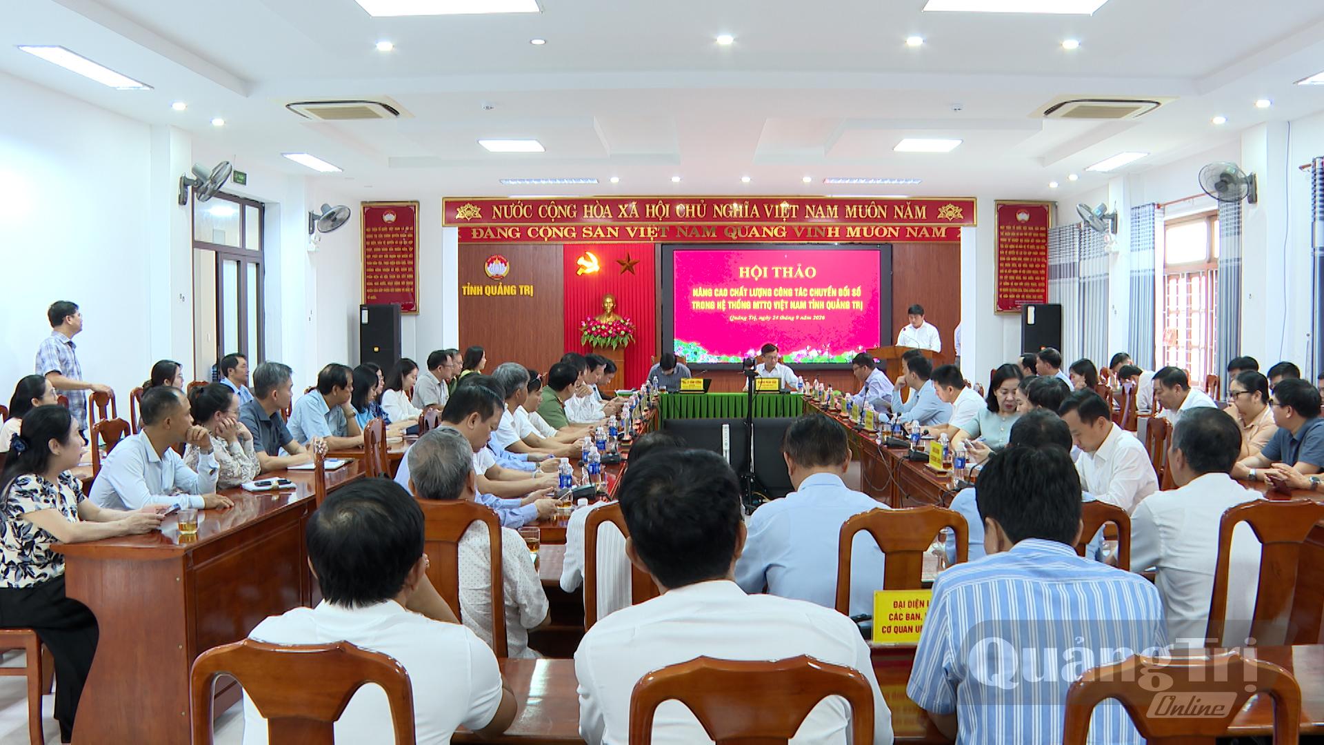 Quang cảnh hội thảo - Ảnh: NL