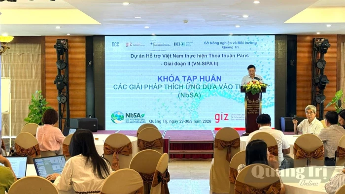 Thực hiện các giải pháp dựa vào tự nhiên để thích ứng với biến đổi khí hậu
