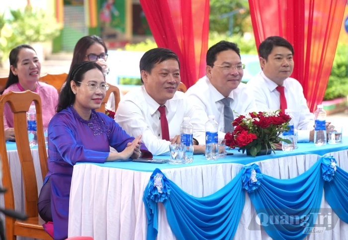 Lãnh đạo tỉnh dự lễ khai giảng năm học mới 2026-2027