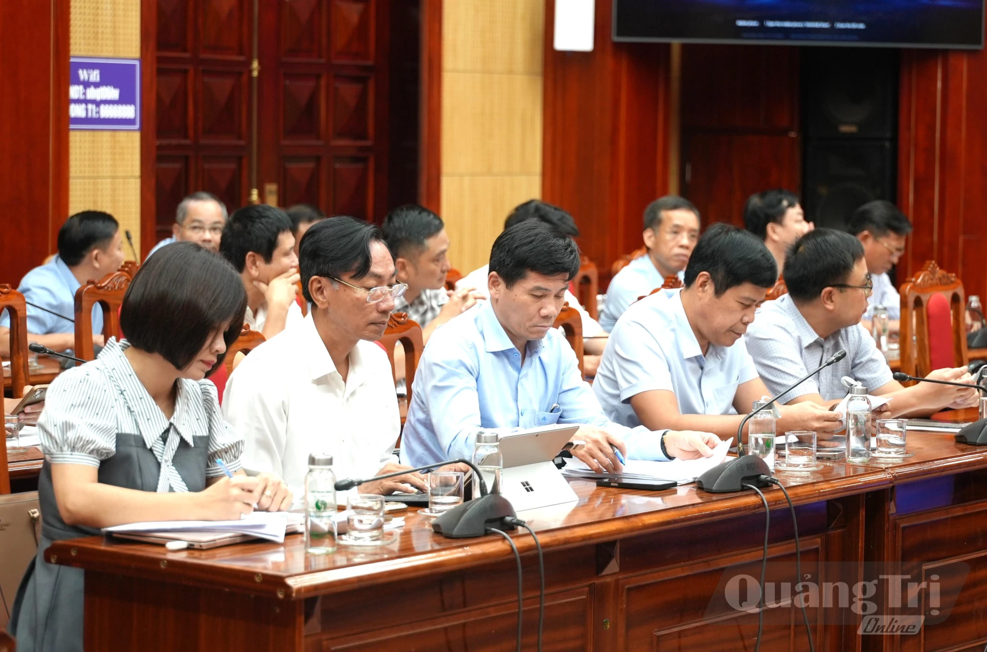 Các đại biểu tham dự hội nghị - Ảnh: T.Đ 