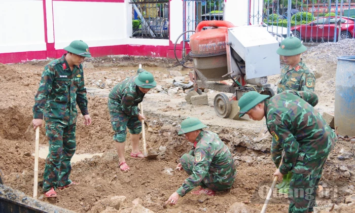Quy tập được 6 hài cốt liệt sĩ tại khu phố Thành Cổ, phường Quảng Trị