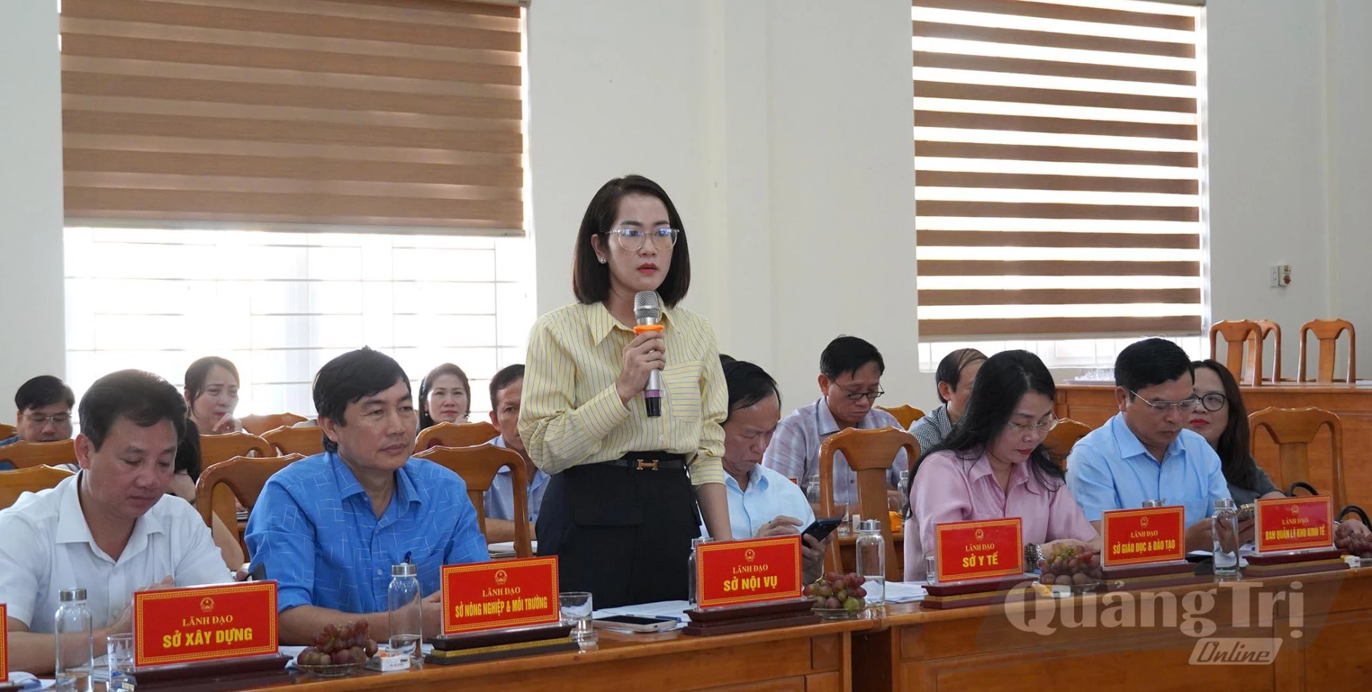Đồng chí Chủ tịch HĐND tỉnh Nguyễn Đăng Quang kết luận buổi làm việc - Ảnh: C.H