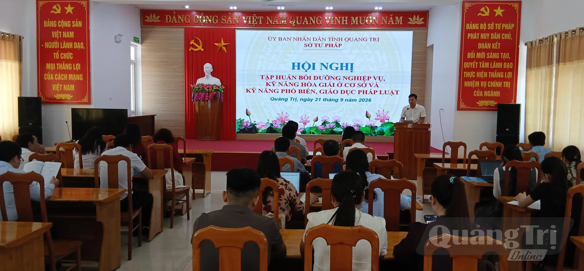 Quang cảnh hội nghị tập huấn - Ảnh: H.Đ