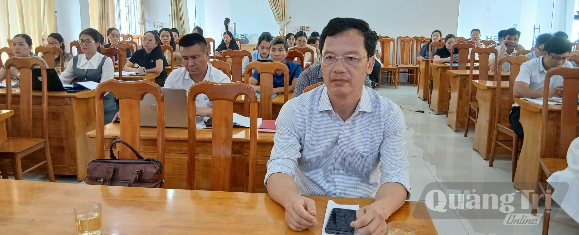 Các đại biểu tham gia hội nghị tập huấn - Ảnh: H.Đ