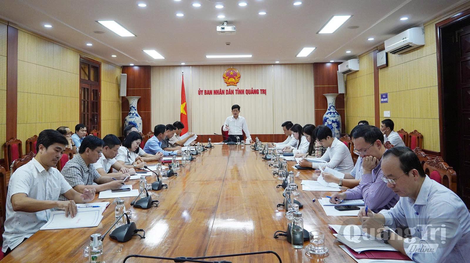 Quang cảnh buổi làm việc - Ảnh: Đ.A