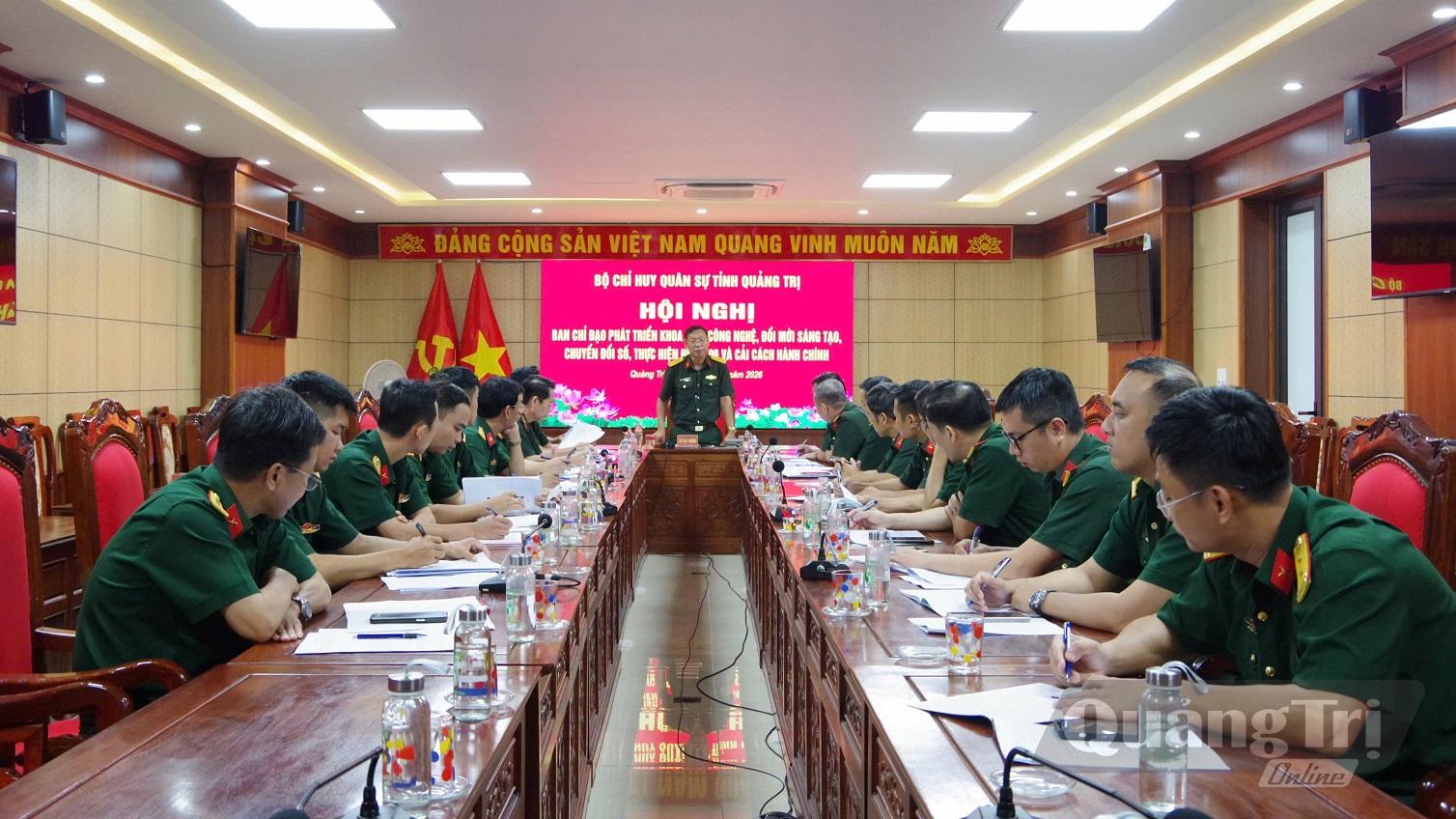 Toàn cảnh Hội nghị Ban Chỉ đạo về phát triển khoa học, công nghệ, đổi mới sáng tạo, chuyển đổi số, thực hiện Đề án 06 và cải cách hành chính - Ảnh: H.C
