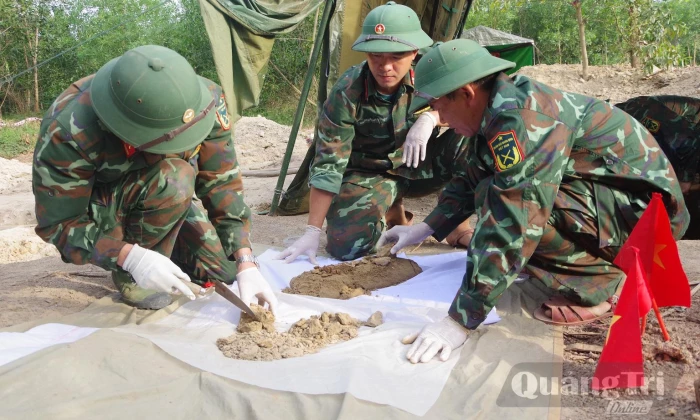 Hoàn thành lấy mẫu phục vụ xác định danh tính hài cốt liệt sĩ
