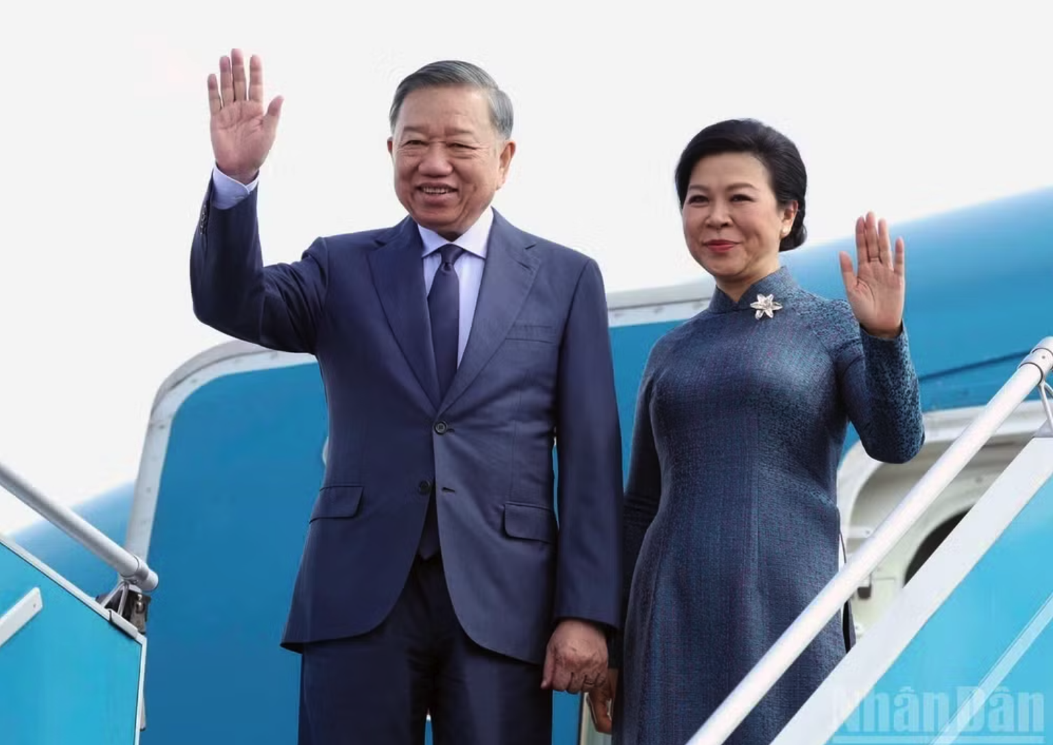 Tổng Bí thư, Chủ tịch nước Tô Lâm cùng Phu nhân lên đường thăm cấp Nhà nước tới Nga
