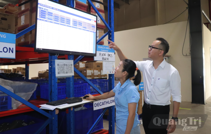 Đưa công nghệ số vào xưởng may