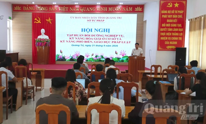 Cập nhật kiến thức pháp luật, nghiệp vụ và kỹ năng hòa giải