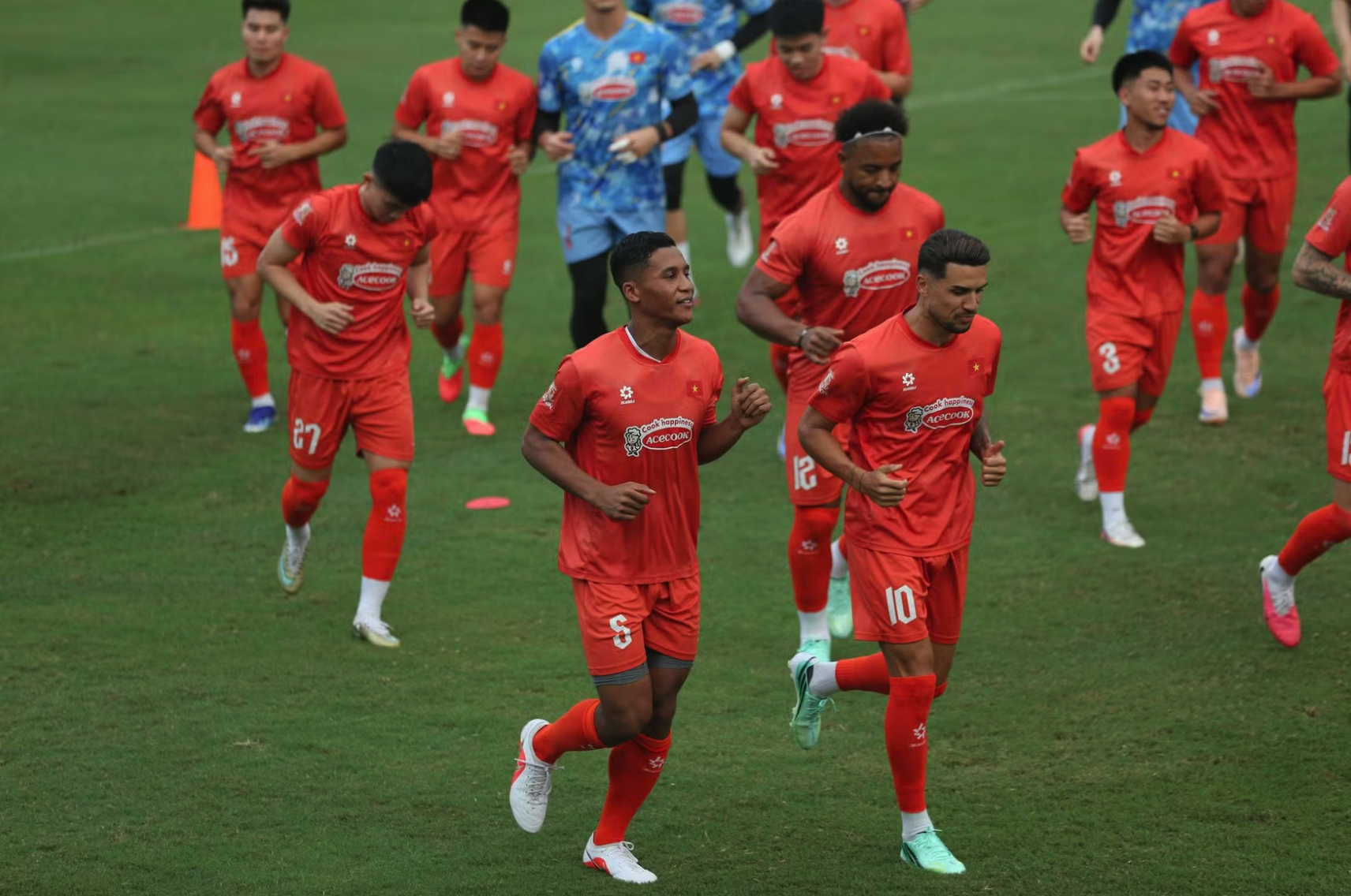 Chỉ tiêu VFF đặt ra cho đội tuyển Việt Nam tại FIFA ASEAN Cup 2026 là trận chung kết. Ảnh: TTXVN