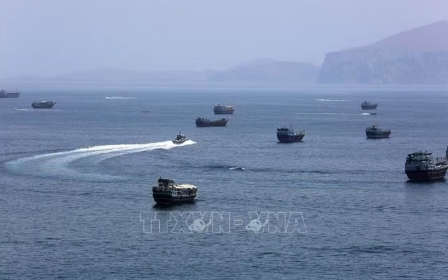Eo biển Hormuz. Ảnh: THX/TTXVN