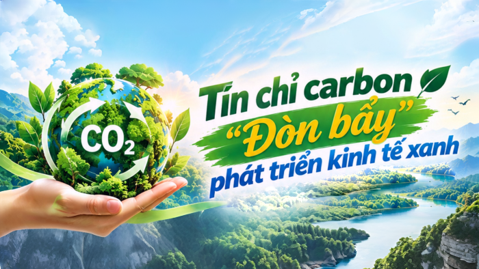 Tín chỉ carbon: 'Đòn bẩy' phát triển kinh tế xanh