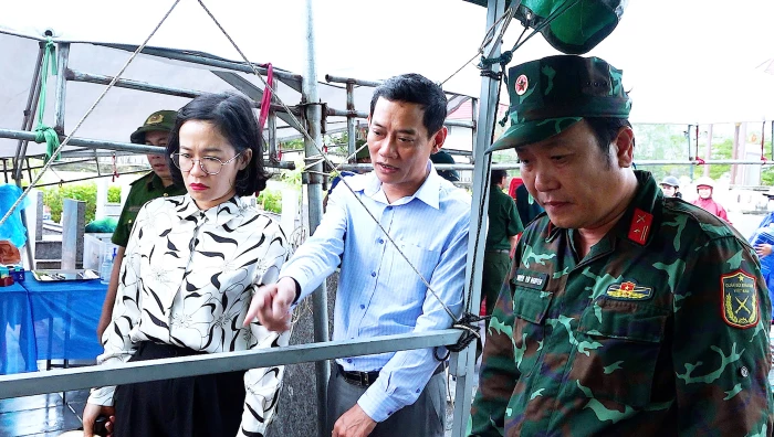 Phường Bắc Gianh lấy mẫu hài cốt liệt sĩ phục vụ giám định ADN