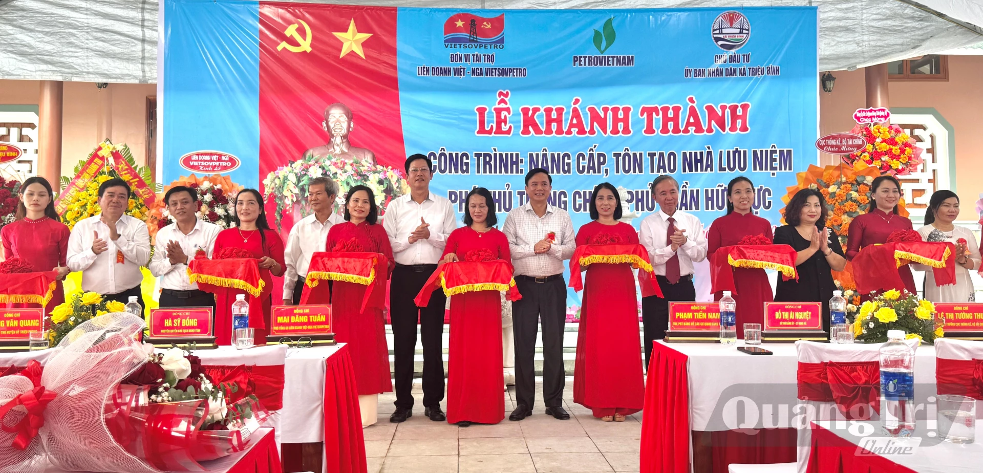 Khánh thành công trình nâng cấp, tôn tạo Nhà lưu niệm Phó Thủ tướng Chính phủ Trần Hữu Dực
