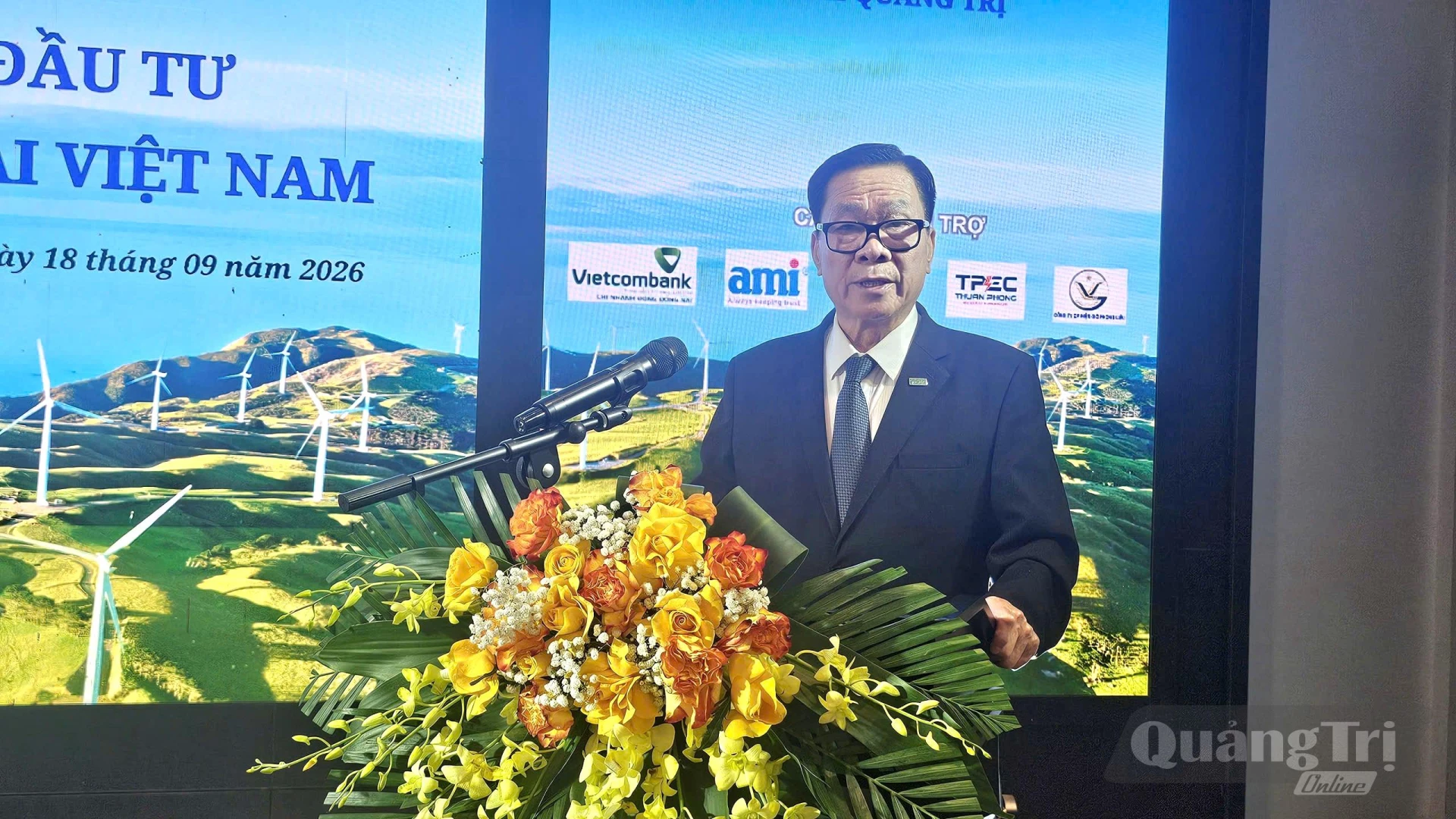 Tiến sĩ Mai Duy Thiện, Chủ tịch Hội VCEA tham luận tại hội nghị