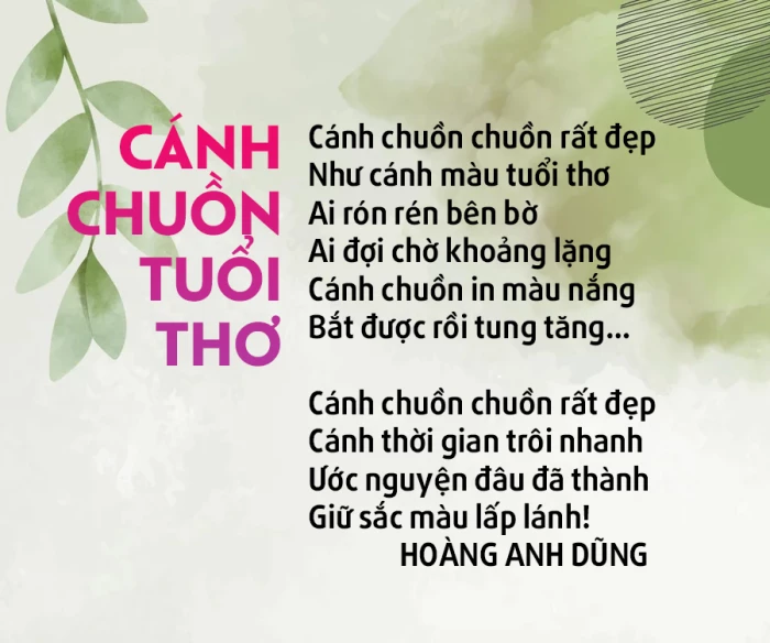 Cánh chuồn tuổi thơ
