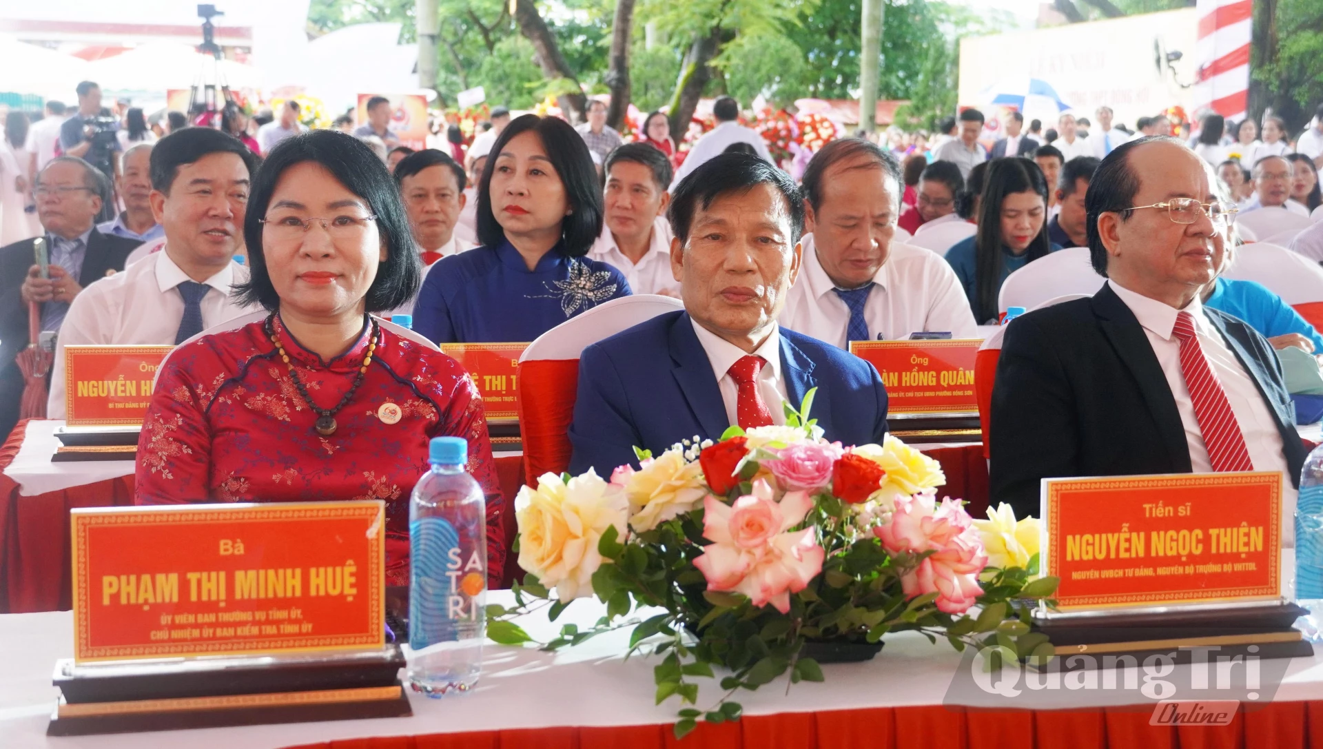 Đại biểu dự lễ kỷ niệm - Ảnh: N.M