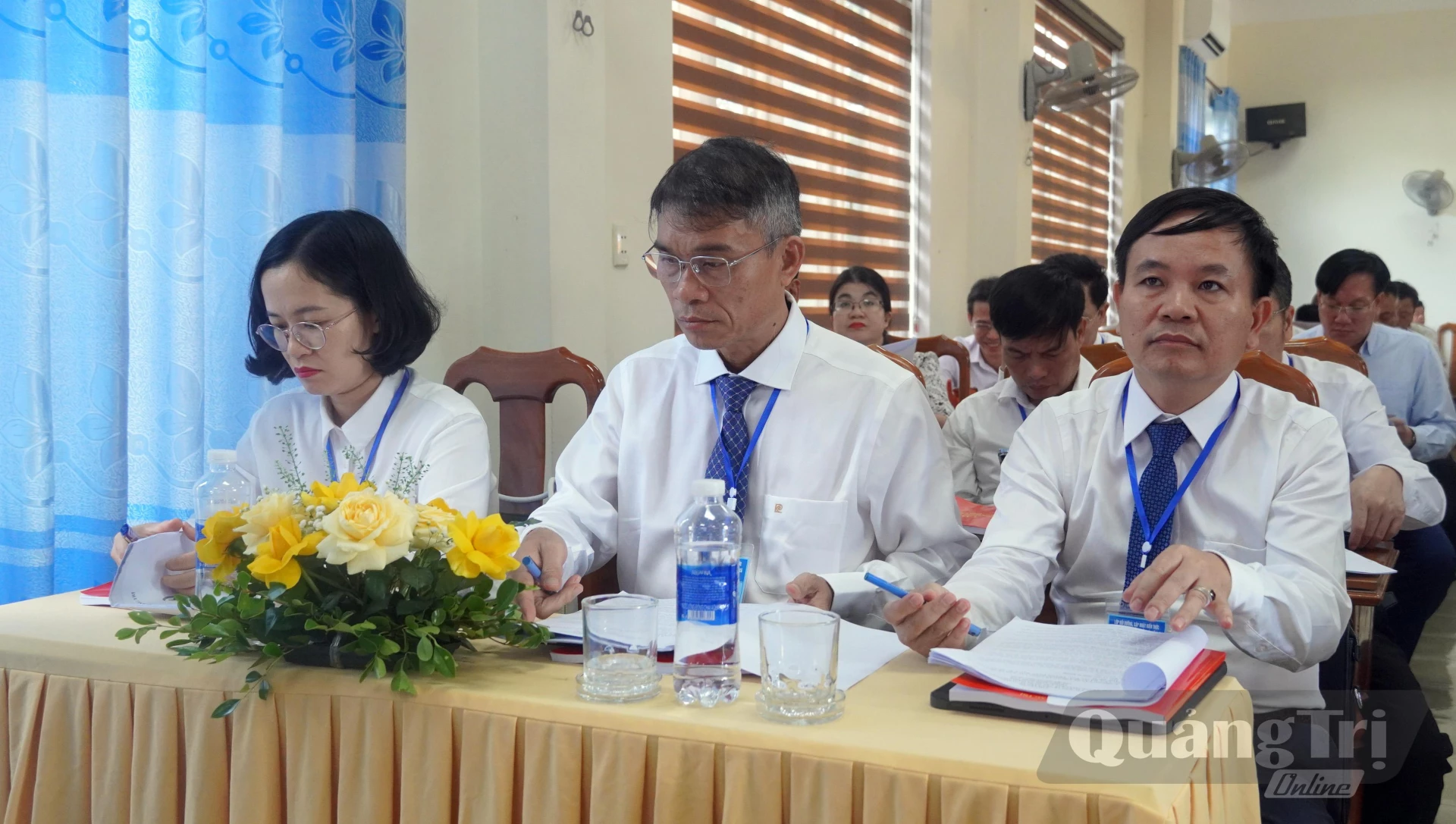 Các học viên tham gia lớp bồi dưỡng - Ảnh: N.M