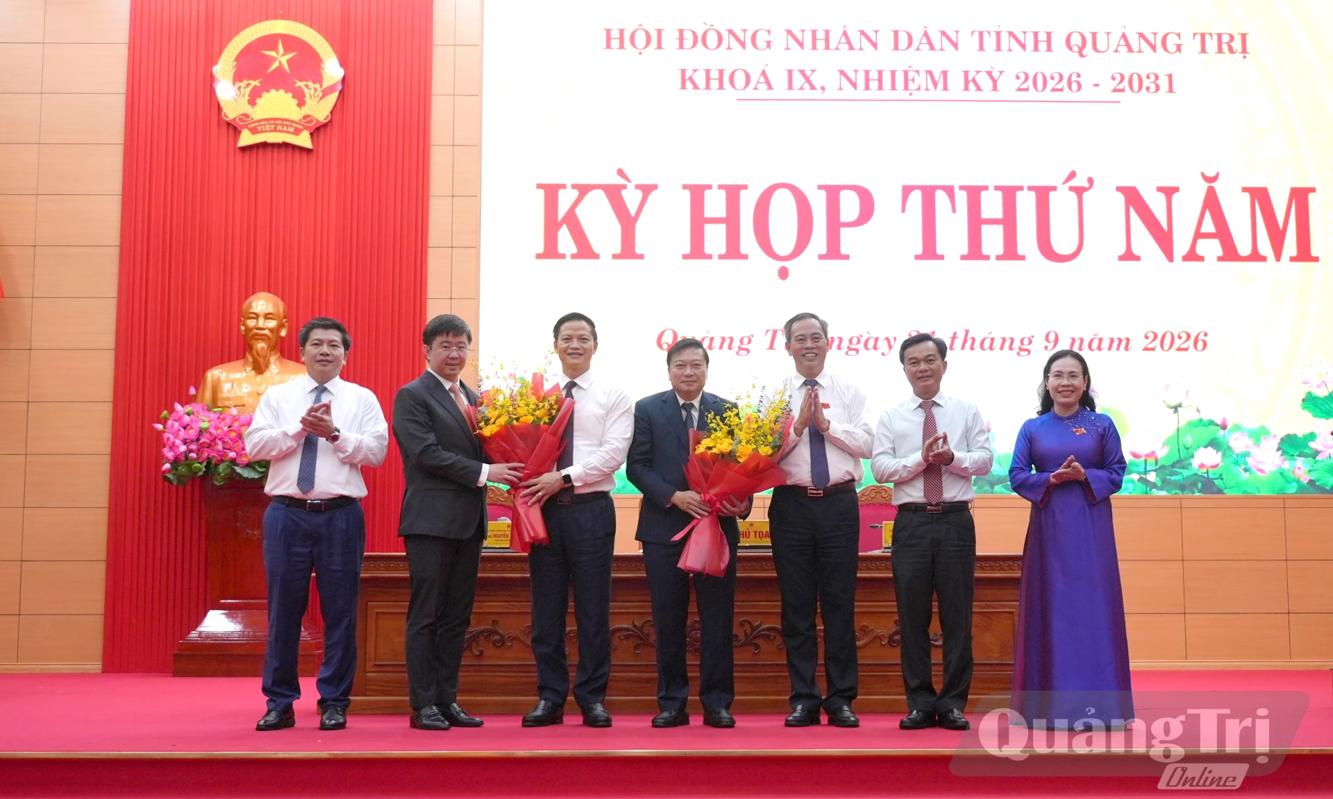 Đồng chí Bùi Hoàng Phương được bầu giữ chức Chủ tịch UBND tỉnh Quảng Trị nhiệm kỳ 2026-2031
