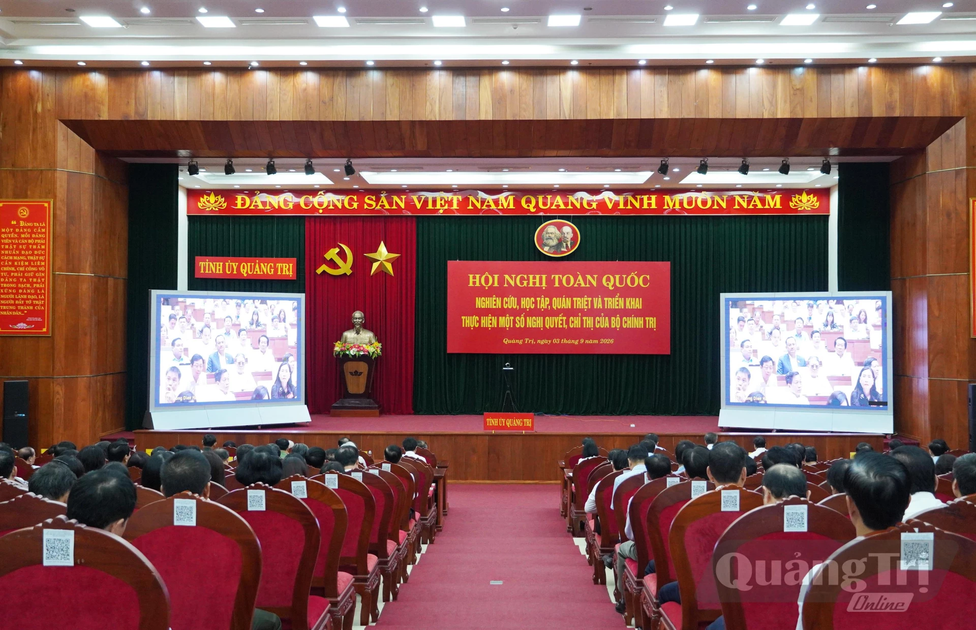 Khai mạc hội nghị nghiên cứu, học tập, quán triệt và triển khai thực hiện một số Nghị quyết, Chỉ thị của Bộ Chính trị