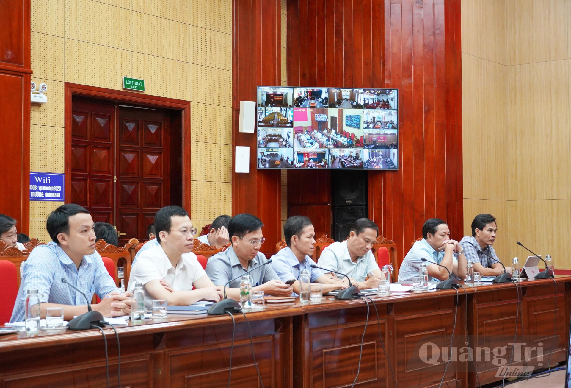 Các đại biểu tham dự buổi làm việc - Ảnh: X.P