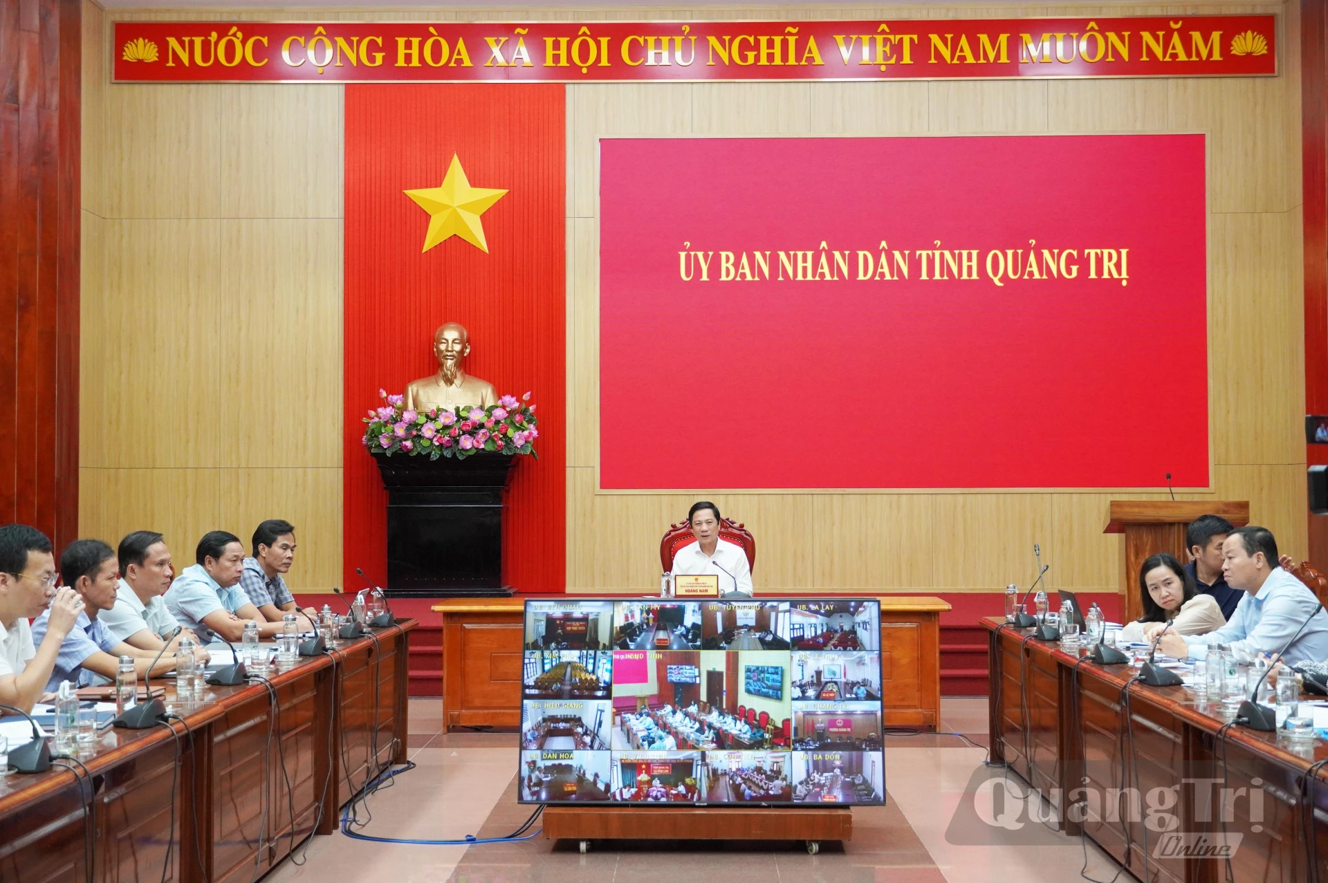 Toàn cảnh buổi làm việc - Ảnh: X.P