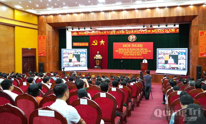 Hơn 71.000 cán bộ, đảng viên học tập, quán triệt và triển khai thực hiện một số nghị quyết, chỉ thị của Bộ Chính trị