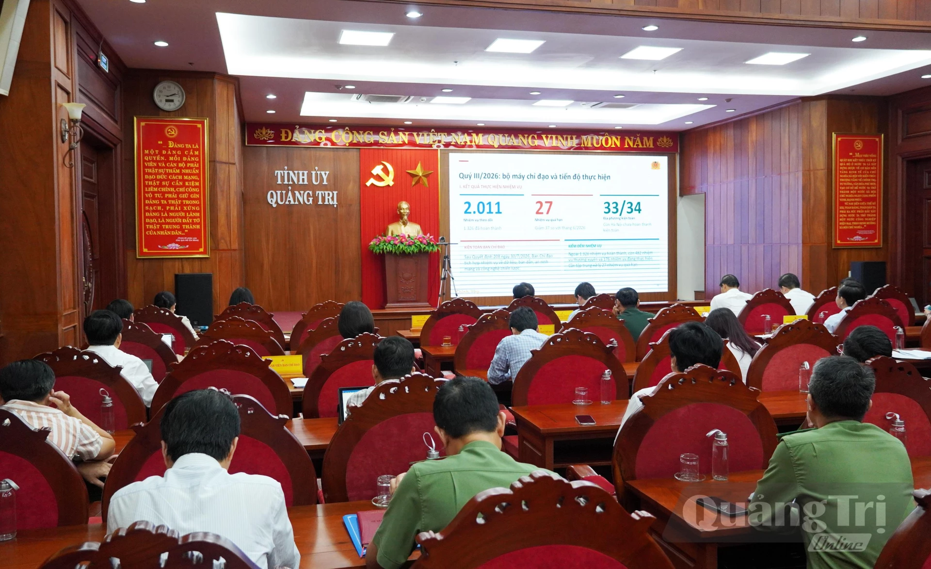 Quang cảnh hội nghị - Ảnh: X.P