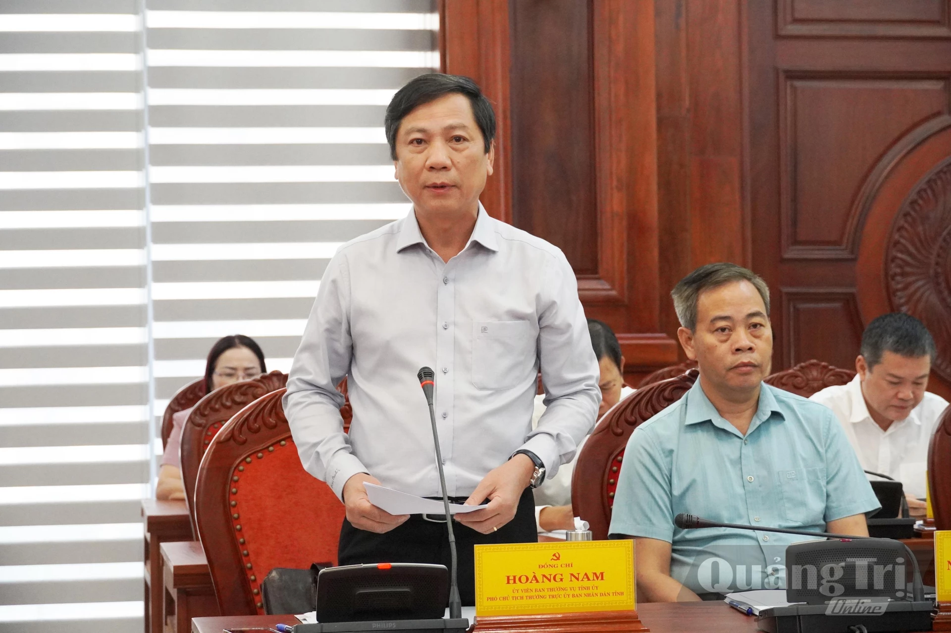 Toàn cảnh hội nghị Ban thường vụ Tỉnh ủy lần thứ 19 - Ảnh: