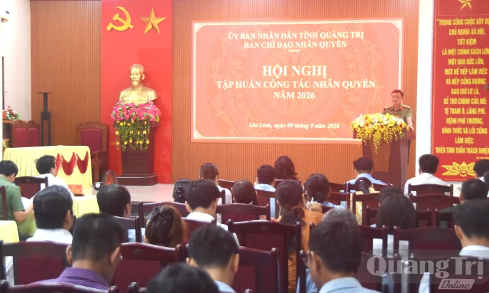 Nâng cao nhận thức, trách nhiệm của đội ngũ cán bộ về công tác nhân quyền