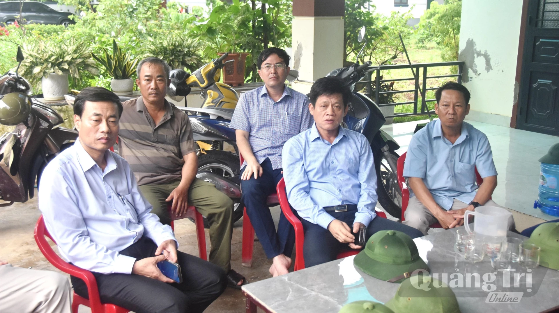 Đồng chí Lê Văn Bảo, Phó Chủ tịch UBND tỉnh làm việc với các sở, ngành, địa phương - Ảnh: Đ.V