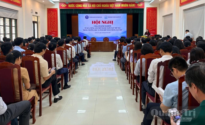 Từng bước đưa việc dạy học tiếng Anh và STEM đi vào chiều sâu, thực chất