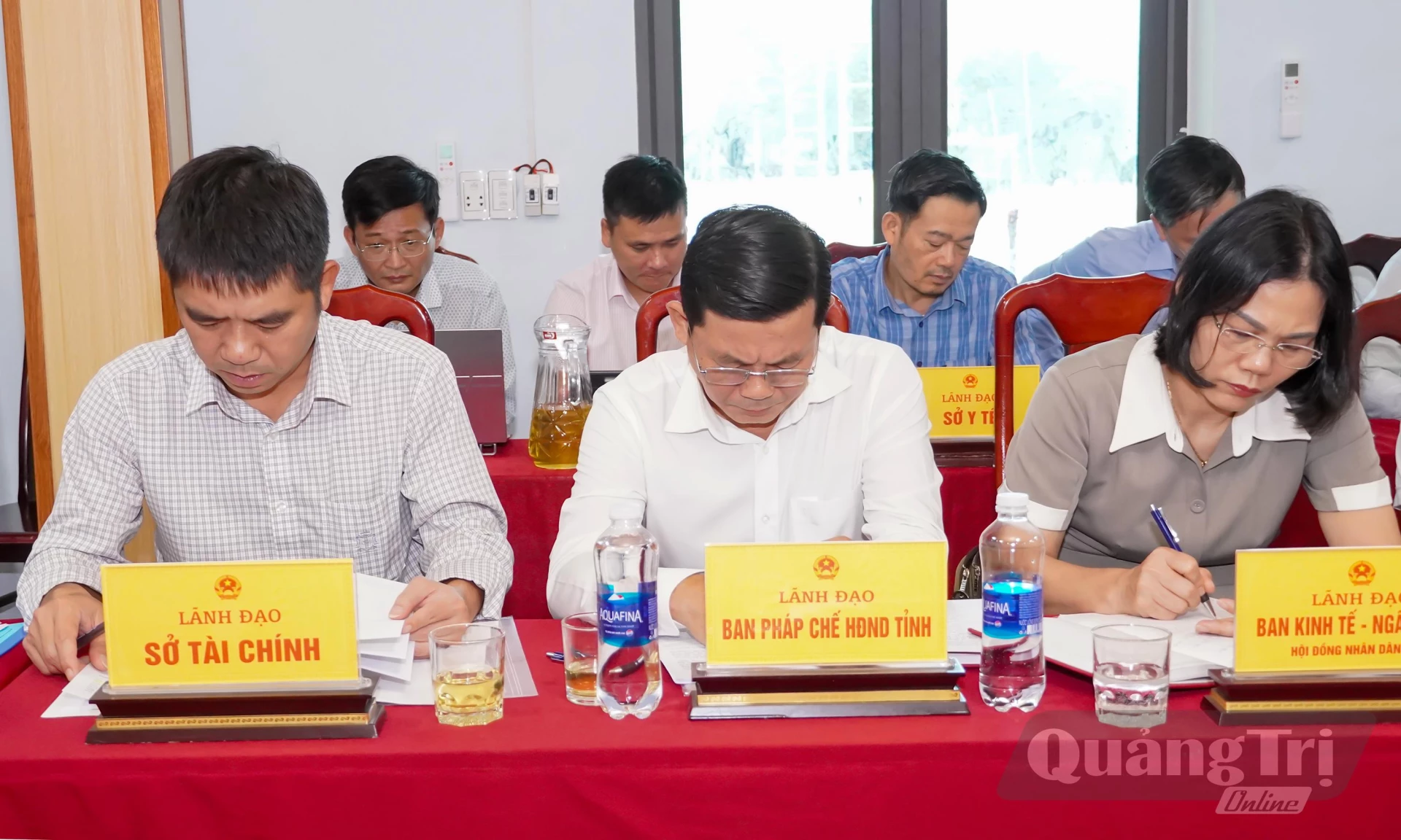 Đại biểu tham dự buổi làm việc - Ảnh: N.H