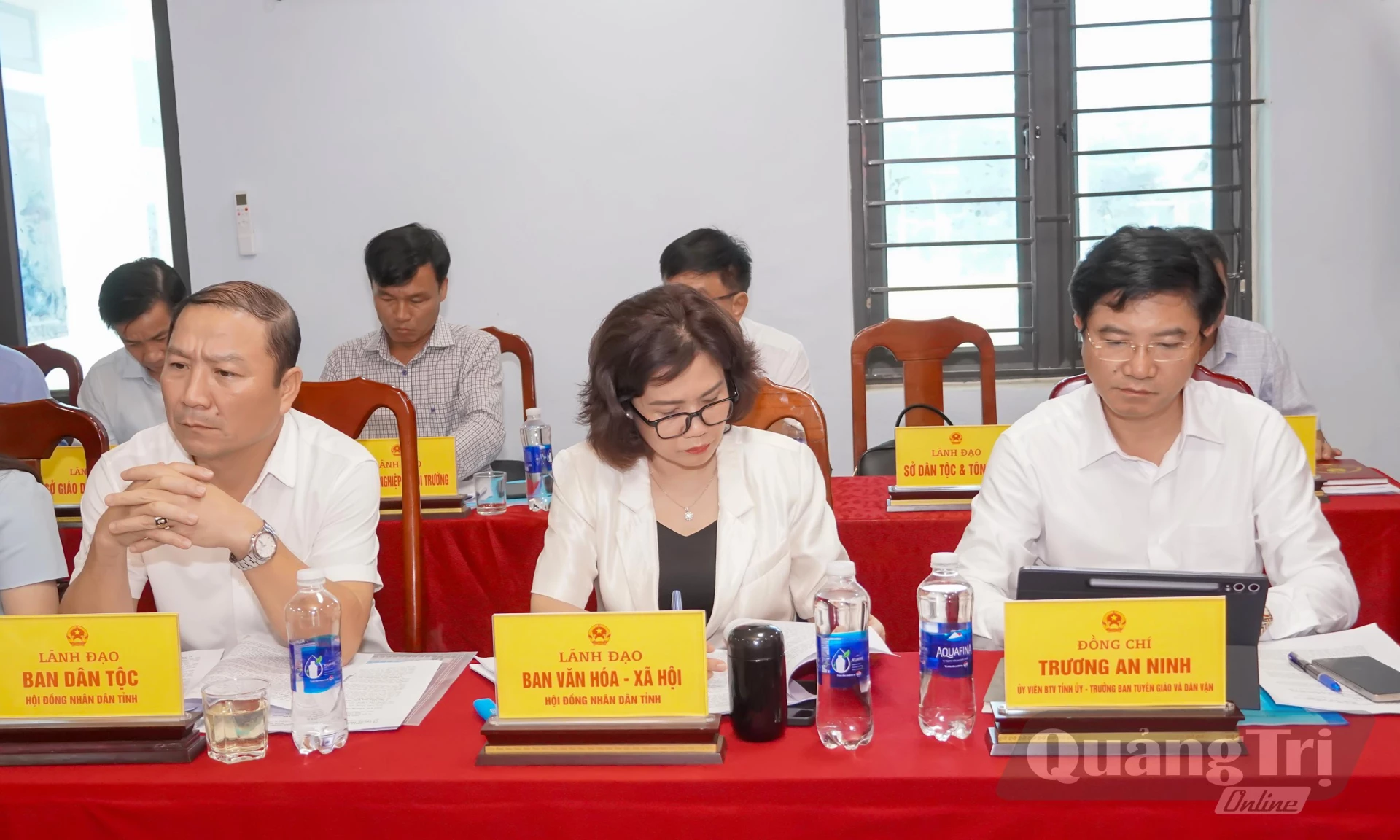 Đại biểu tham dự buổi làm việc - Ảnh: N.H