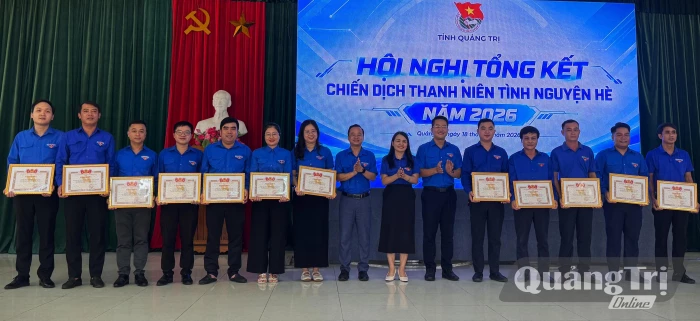 Tổng kết Chiến dịch Thanh niên tình nguyện hè năm 2026