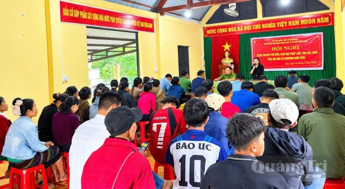 Giữ vững an ninh từ cơ sở
