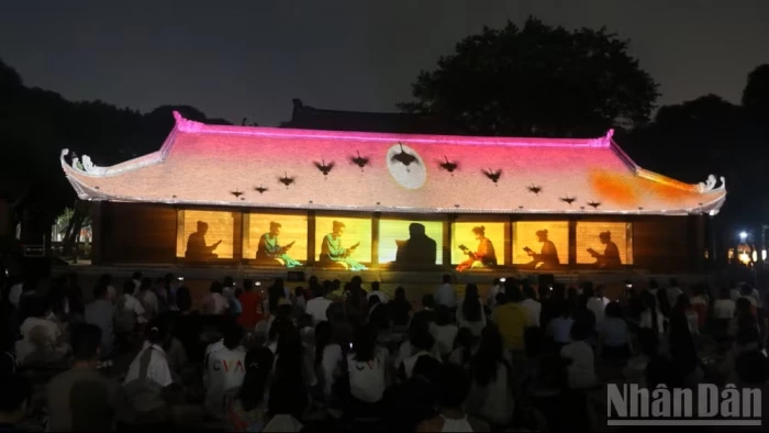 Tái hiện sự ra đời, phát triển của Quốc Tử Giám bằng phim 3D Mapping