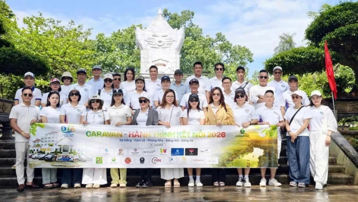 Vietkingtravel đồng hành với Caravan “Hành trình Kết nối 2026”, lan tỏa yêu thương tại Cam Lộ