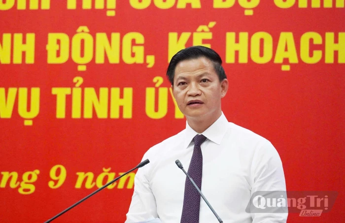 Toàn văn bài phát biểu khai mạc của đồng chí Vương Quốc Tuấn, Bí thư Tỉnh ủy tại hội nghị nghiên cứu, học tập, quán triệt và triển khai thực hiện một số nghị quyết, chỉ thị của Bộ Chính trị