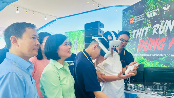 Triển khai chiến dịch truyền thông sáng tạo 'Thịt rừng, đừng ăn!'